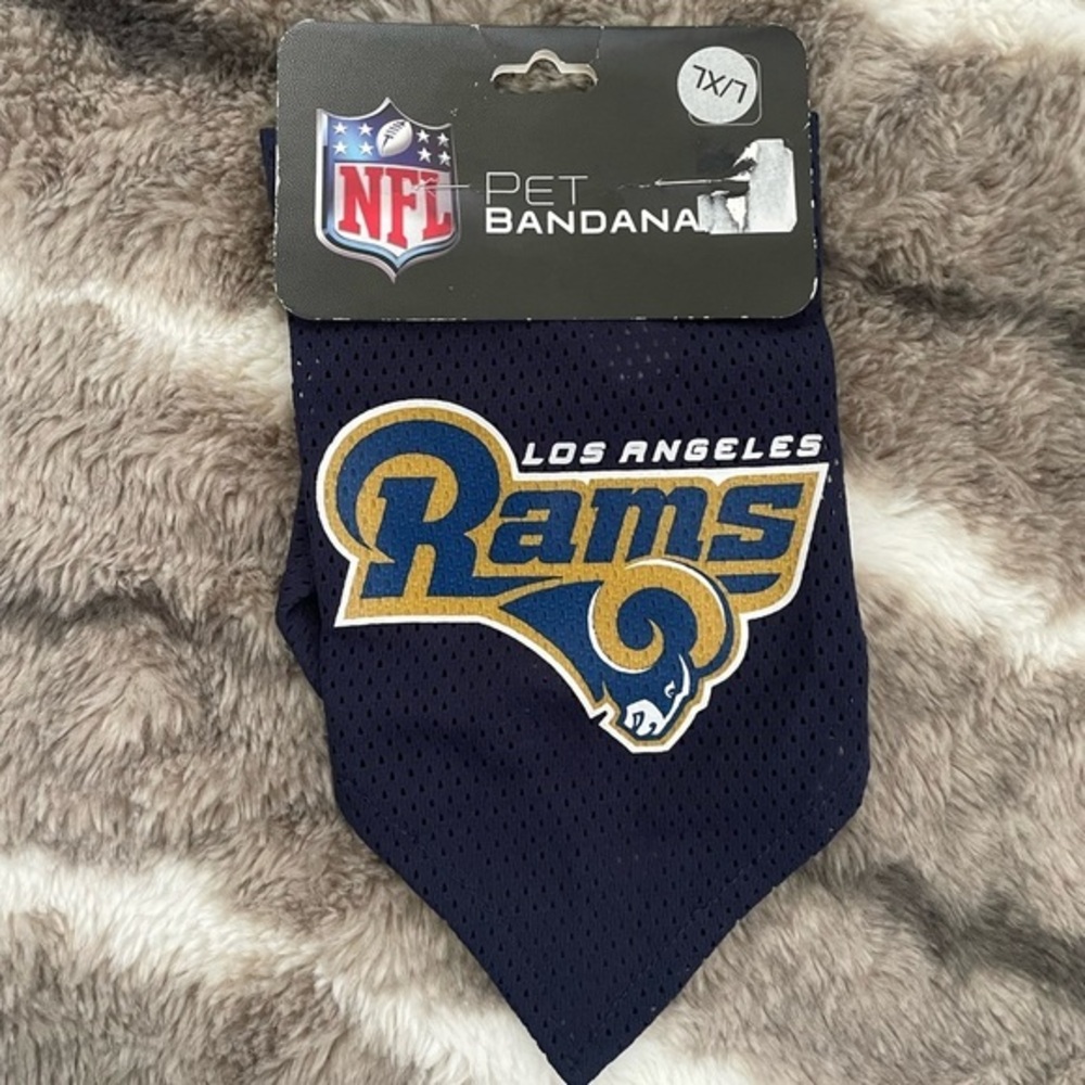 Rams Dog Bandana L/XL
